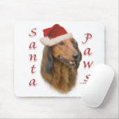 Dackel Paws - Langhaar Mousepad (Mit Mouse)