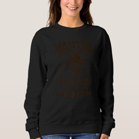 Dackel Personal Stalker Dog Walker Dackel Hund T Sweatshirt (Vorderseite)