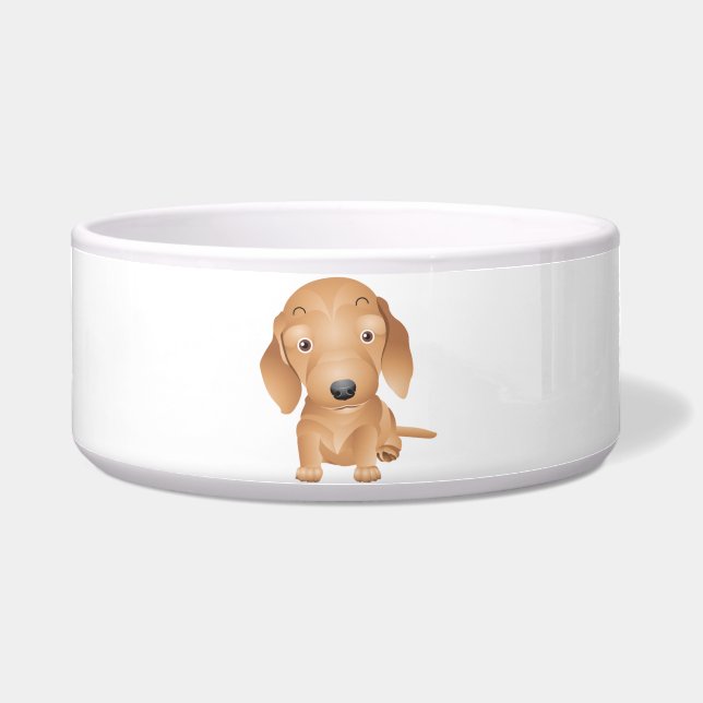 Dackel Pet Bowl Napf (Vorderseite)
