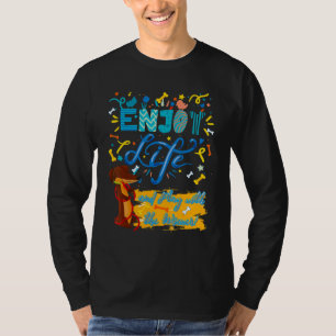DACKEL PET FUNNY DACKEL DOG GENIESSEN LIFE POSITI T-Shirt
