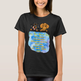 Dackel Pet Funny Dackel Hund Die Dackel Song Humo T-Shirt