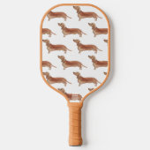 Dackel Pickleball Paddle (Vorderseite)