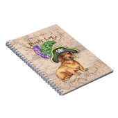 Dackel-Pirat Notizblock (Rechte Seite)