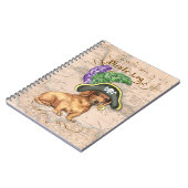 Dackel-Pirat Notizblock (Linke Seite)