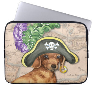 Dackel Pirate Laptopschutzhülle
