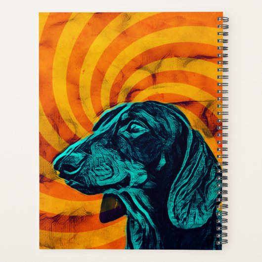 Dackel Planer Calander (Rückseite)