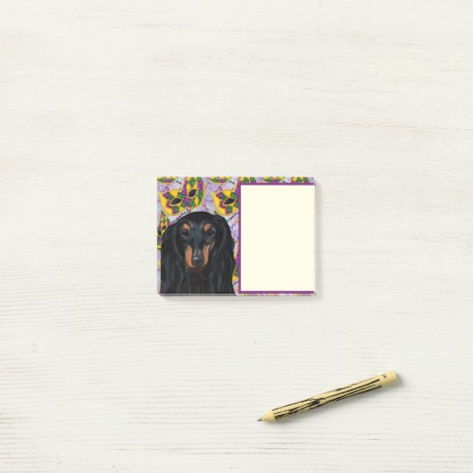 DACKEL POST-IT KLEBEZETTEL (Auf Schreibtisch)