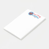 Dackel Post-it Klebezettel (angewinkelt)