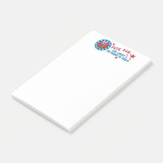 Dackel Post-it Klebezettel (angewinkelt)