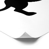 Dackel Poster (Ecke)