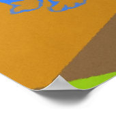 Dackel Poster (Ecke)