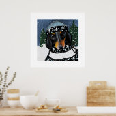 DACKEL POSTER (Küche)