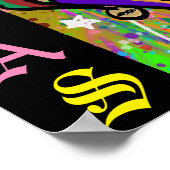 Dackel Poster (Ecke)