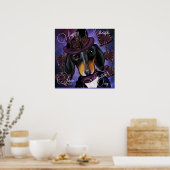 DACKEL POSTER (Küche)