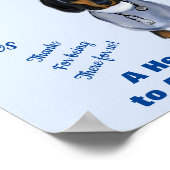 Dackel Poster (Ecke)