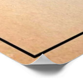 Dackel Poster (Ecke)