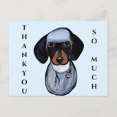 DACKEL POSTKARTE (Vorderseite)