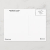 Dackel Postkarte (Rückseite)