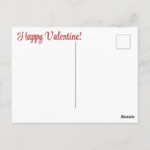 DACKEL POSTKARTE (Rückseite)