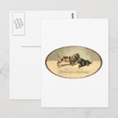 Dackel... Postkarte (Vorne/Hinten)