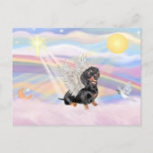 Dackel Postkarte (Vorderseite)