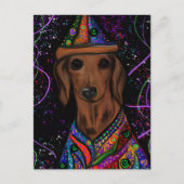 DACKEL POSTKARTE (Vorderseite)