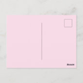 Dackel Postkarte (Rückseite)