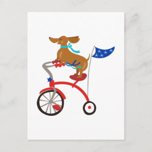 Dackel Postkarte