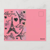 DACKEL POSTKARTE (Rückseite)