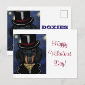 DACKEL POSTKARTE (Vorne/Hinten)