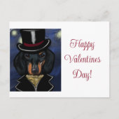 DACKEL POSTKARTE (Vorderseite)