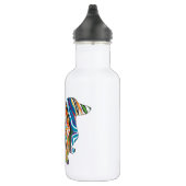 Dackel - Psychedelische Zbra-Dackel Trinkflasche (Rechts)