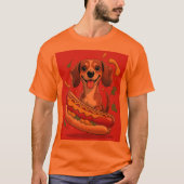 Dackel Pup T-Shirt (Vorderseite)