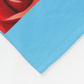 Dackel Puppy bunt Fleece Blanket anpassen (Ecke)