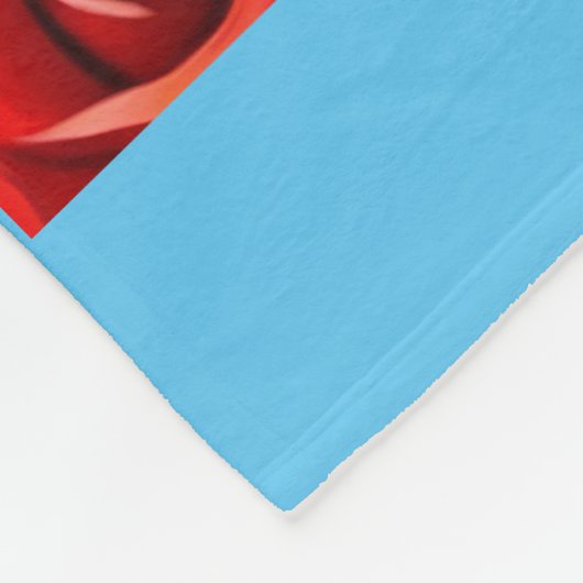 Dackel Puppy bunt Fleece Blanket anpassen (Ecke)