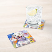 Dackel Puppy Dog Paper Untersetzer (Vor Ort)
