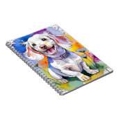 Dackel Puppy Dog Spiral Notebook Notizblock (Rechte Seite)