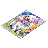 Dackel Puppy Dog Spiral Notebook Notizblock (Linke Seite)