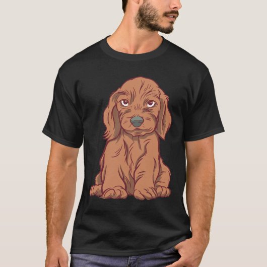 Dackel Puppy T-Shirt (Vorderseite)