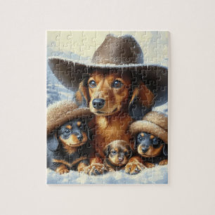 Dackel Puzzle