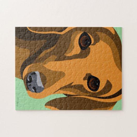 Dackel Puzzle (Horizontal)