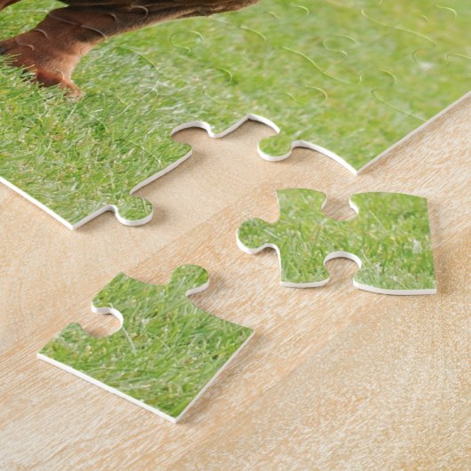 Dackel Puzzle (Seite)