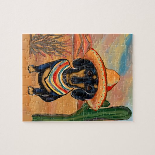 Dackel Puzzle (Horizontal)