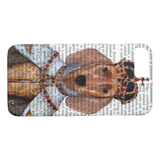 Dackel Queen 2 Case-Mate iPhone Hülle (Rückseite (Horizontal))