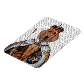 Dackel Queen 2 Magnet (Linke Seite)