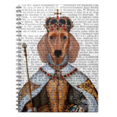 Dackel Queen 2 Notizblock (Vorderseite)