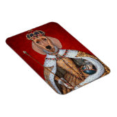 Dackel Queen Magnet (Rechte Seite)