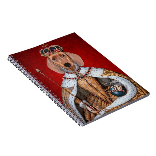 Dackel Queen Notizblock (Rechte Seite)