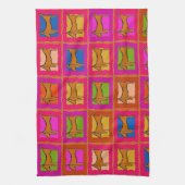 Dackel Quilt Küchentuch (Vertikal)