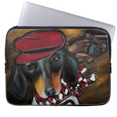 DACKEL RACER LAPTOPSCHUTZHÜLLE (Vorderseite)